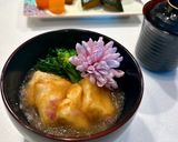 菊の花香るみぞれあんの揚げ出し豆腐作り方8写真