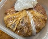 焼き肉のたれで!〜簡単〜レバニラ炒め作り方1写真