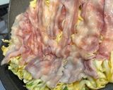 少ない材料で簡単！大きいお好み焼き作り方6写真