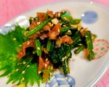 ほうれん草の梅干し和え作り方5写真