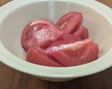 即席！トマトの甘酢サラダ作り方3写真