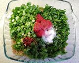 クスル（ブルグルサラダ）❀トルコ料理作り方3写真
