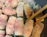 豚バラネギ巻き焼き作り方5写真
