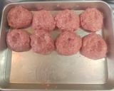 お好み焼きソースで🌟簡単ハンバーグ作り方4写真