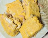 簡単★昼食！紅生姜としらすの厚焼きたまご作り方6写真