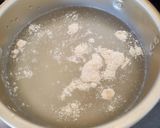 キャベツとネギの鶏がらスープ作り方2写真