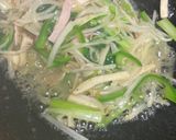 もやしとハム　細切り炒め作り方4写真
