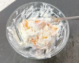 キンカンのクリームチーズの白和え風作り方2写真