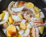 うま塩鶏肉じゃが作り方5写真