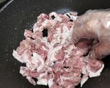 夏バテ防止！ワンパン豚オクラにんにく炒め作り方4写真