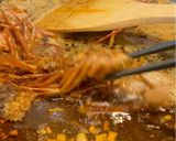 赤エビの頭で作るオイルで絶品パスタ作り方3写真
