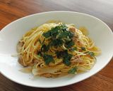 ツナとキノコの和風パスタ作り方7写真