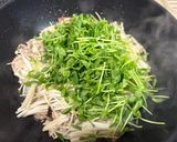 豆苗とえのきの豚マヨポン作り方4写真