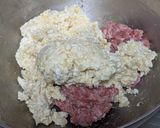 大根おろし特製ポン酢ソースで食べる豆腐ハンバーグ作り方7写真