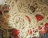 ズッキーニとベーコンのパスタ作り方4写真