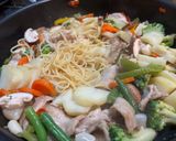 昭和レトロ!焦がし玉ねぎのポークチャップ作り方4写真