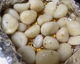 激ウマ！生ニンニクのホイル焼き作り方3写真