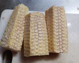 生とうもろこしのかき玉汁作り方1写真
