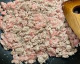 目玉焼きピリ辛そぼろどん作り方3写真