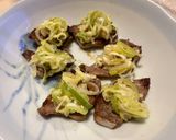 焼き豚タンのネギ塩ダレのせ作り方3写真