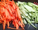 爆速レンチン！ささみ棒々鶏🧧バンバンジー作り方2写真