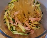 葛きり中華サラダ（バンサンスー）作り方5写真