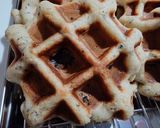 簡単！♬紅茶とレーズンの豆腐ワッフル♬作り方4写真