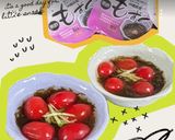 ☆簡単味つけもずくとトマトの和えもの♬作り方3写真