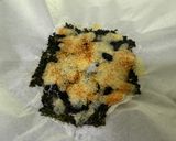 材料3つ⭐︎海苔チーズライスチップス作り方2写真
