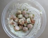 ウインナーin竹輪の揚げない磯辺揚げ。作り方5写真