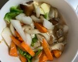 お一人様クリーミーロコモコ味豆腐野菜炒め作り方15写真