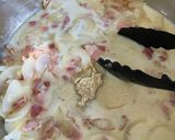 #USA在住 簡単ミルク&チーズパスタ作り方3写真