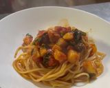 とーちゃんの日常パスタ！トマトベース作り方6写真