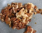 豚のしょうが焼きに温キャベツを混ぜたやつ作り方3写真