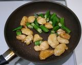 オクラとささみのシンプル中華炒め作り方5写真