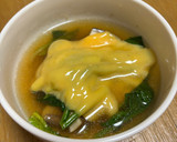しいたけとちぢみほうれん草の鍋作り方6写真