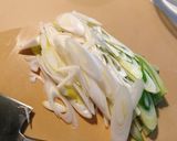 和風出汁のネギしゃぶしゃぶ🐾作り方1写真