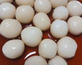 材料2つ茹でるだけ！簡単白玉作り方8写真