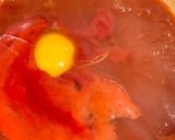 簡単✨とろけるチーズの卵トマトスープ🍅🍲作り方2写真