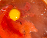簡単✨とろけるチーズの卵トマトスープ🍅🍲作り方2写真