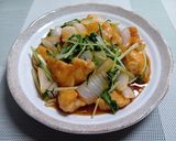 鶏むね肉でジューシーさっぱりポン酢炒め作り方7写真