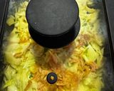 簡単 キャベツとちくわの一人前お好み焼き作り方5写真
