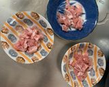 レンジ洋風トマト味噌味回鍋肉風甘酢酢豚作り方2写真