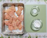 簡単夕飯昼食！薩摩芋と蓮根と鶏肉マスタード炒め作り方1写真