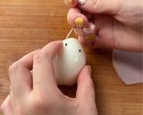 たまごりぼんちゃん🥚🎀作り方4写真
