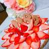 お菓子を作る女子高生