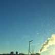 朝の空