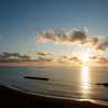 今日の夕日