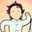 走る炭治郎