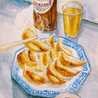餃子andビール